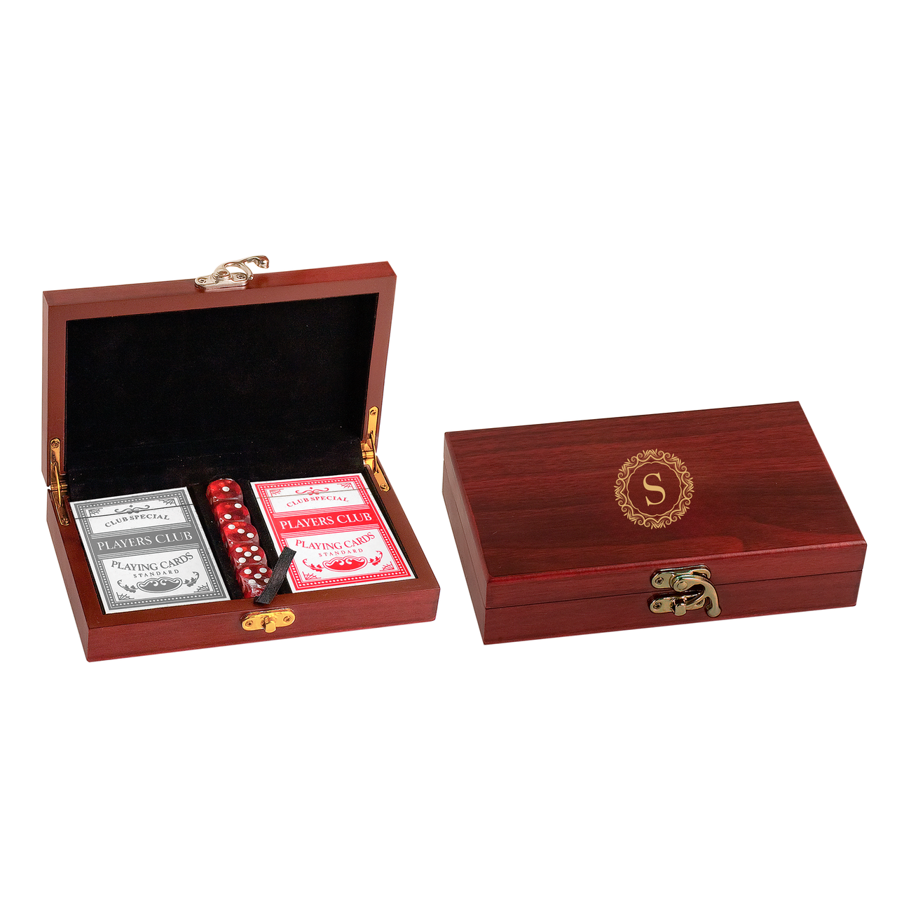 Personalized Card and Dice Gift Set
