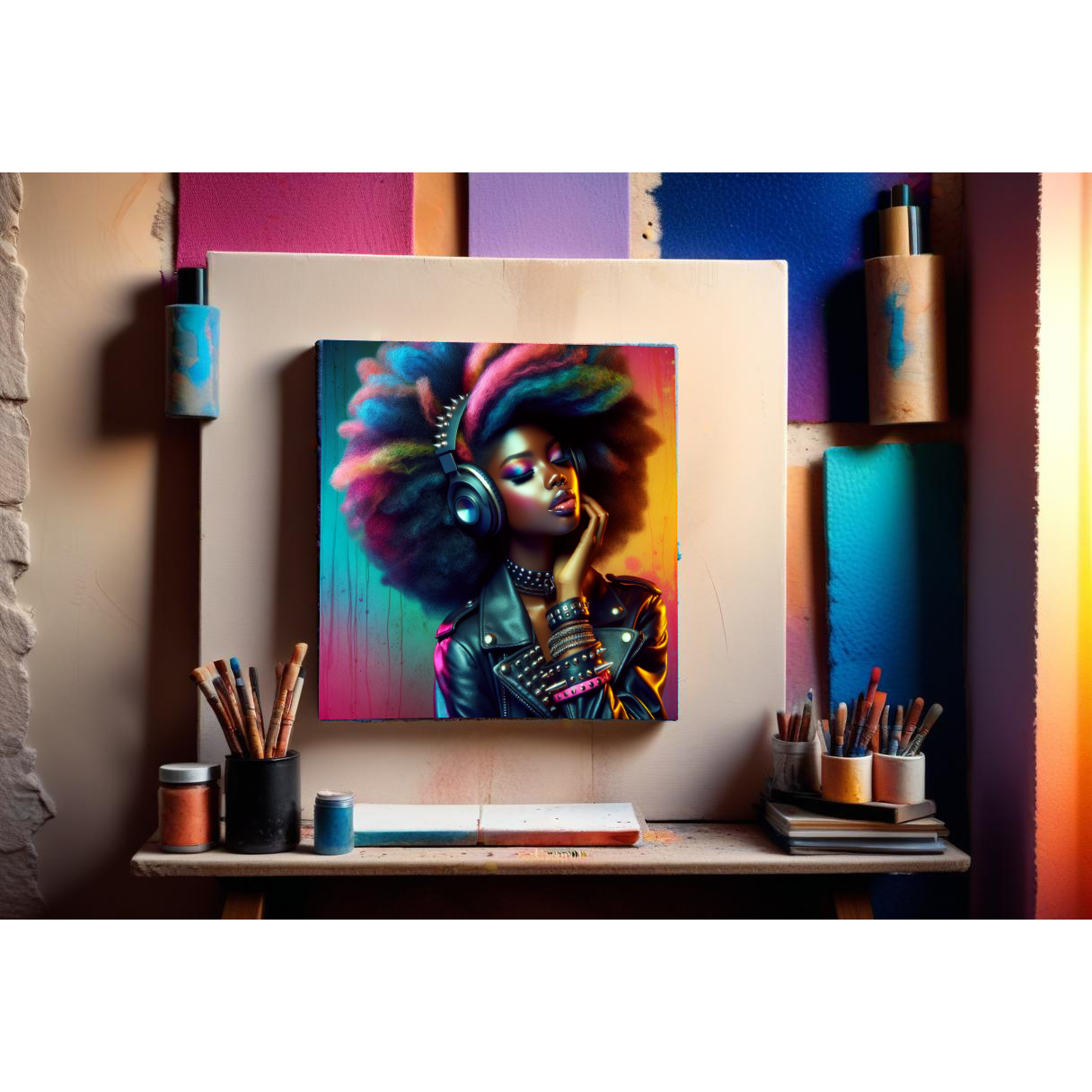Sonic Dreamer - Canvas Wall Art (20x16)
