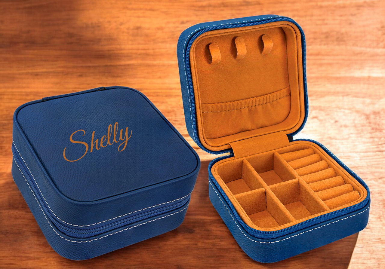 Personalized Traveling Jewelry Case